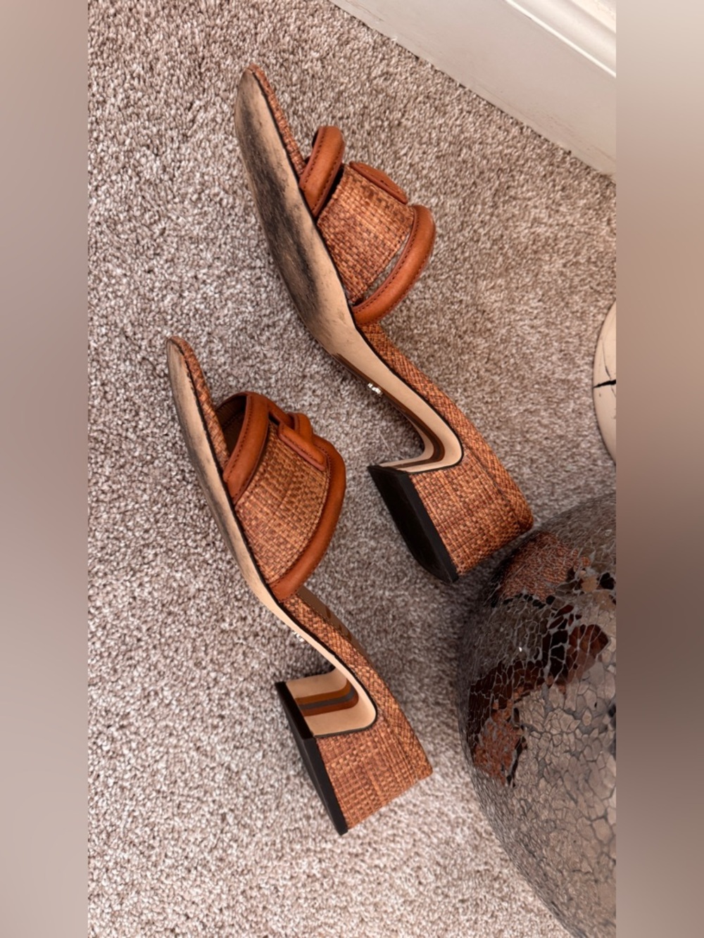 Sam Edelman Waylon Block Heel Slide Sandal - 7.5 - Picture 4 of 6